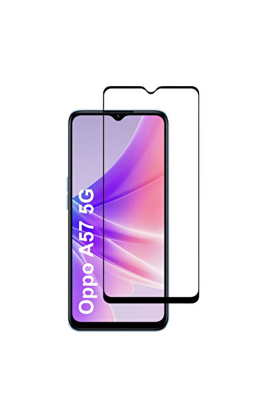 OPPO Folie de sticlă pentru A57 5G - Include adeziv pe toată suprafața și kit...