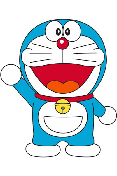 Woobizo Doraemon Ahşap Buzdolabı Magneti – Buzdolabı süsü-Hediyelik Magnet 2