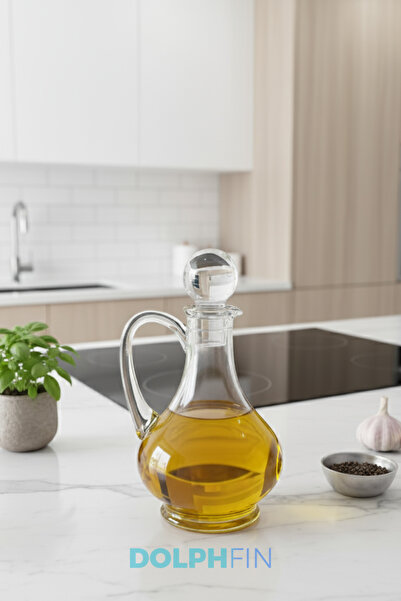 DolphFin Premium Yağlık Kırılmaz Şişe Yağdanlık Sirkelik
