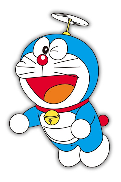 Woobizo Doraemon Ahşap Buzdolabı Magneti – Buzdolabı süsü-Hediyelik Magnet 7