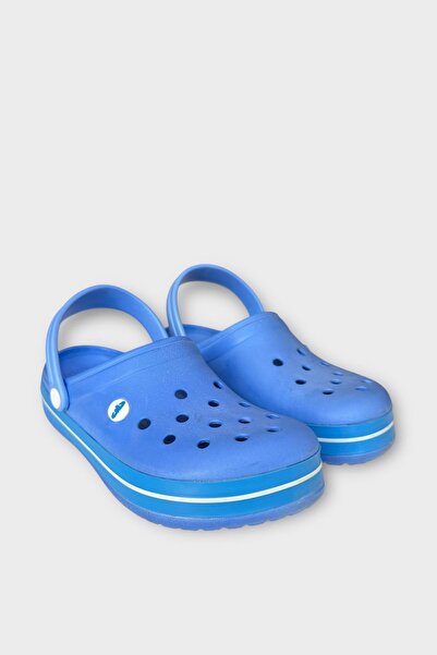 Liger Unisex Confort Medical Nurse Sabo Slippers Blue - White