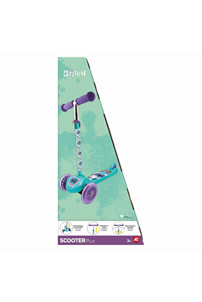Disney AS Plus Stitch 3-wheel scooter, Multicolor