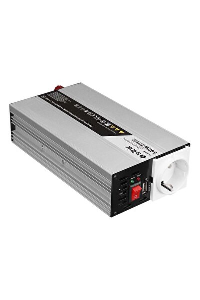 S-LINK SL-600W 600W DC12V-AC230V İnverter