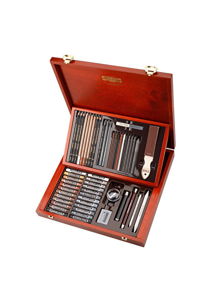 supertrend 8896-01 Gioconda Artist's Set Karakalem Eskiz Çizim Seti 54 Parça ...