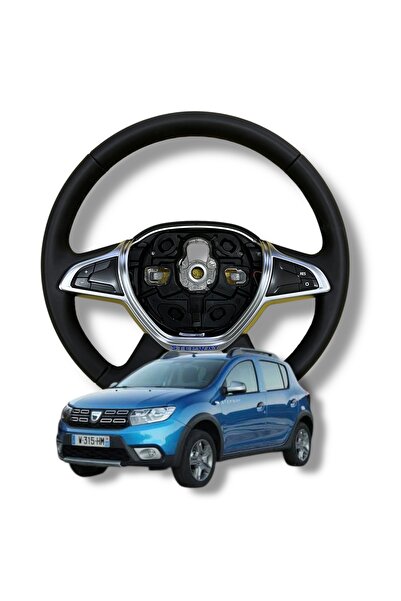 Dacia Sandero Stepway Deri Logolu Direksiyon Simidi – Orijinal Yedek Parça 48...