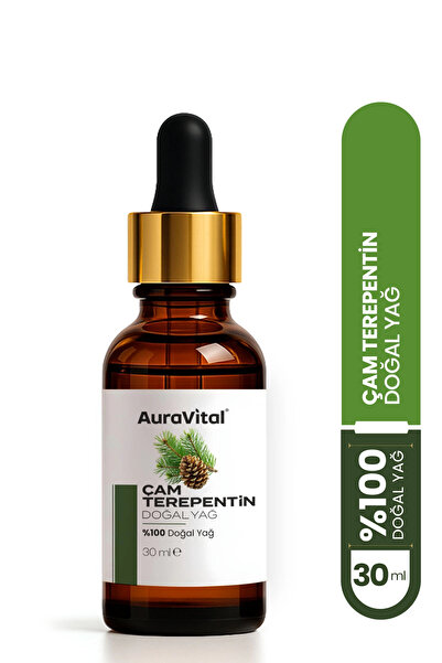 AuraVital Pine turpentine oil 30 ml 100% pure and natural
