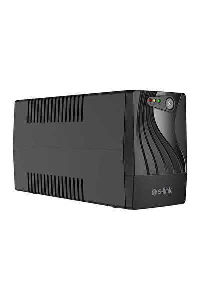 S-LINK MIGHT U80 800VA UPS 12V9Ah-1 480W Siyah Line-Interactive Kesintisiz UP...