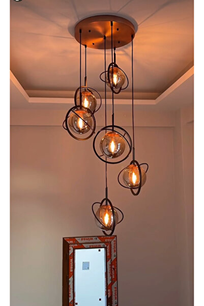 Beyaz Aydınlatma Galeri boşlugu sarkıt avize