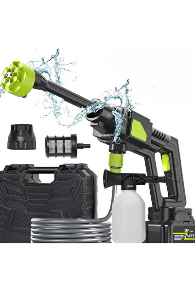 zola Cordless pressure washer, 48 V, 30 BAR, 200W, 6 in 1, 5 m hose, dirt filter