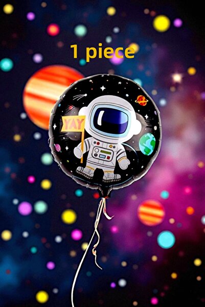 partylady 1 بالون من الفويل بتصميم الفضاء - للاحتفالات والحفلات وأعياد الميلاد