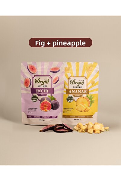 Nima Gurme مجموعة تين ديرني المجفف بالتجميد + الأناناس