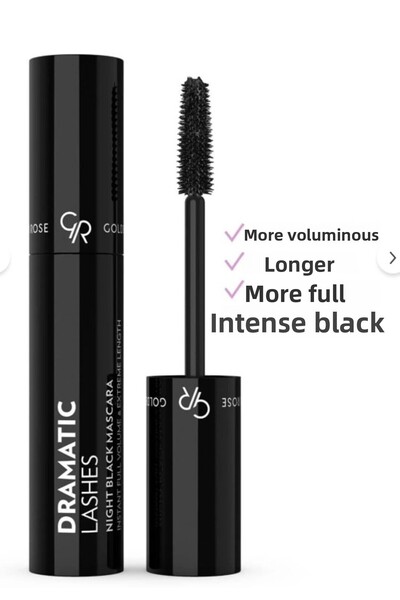 Golden Rose Dramatic Lashes Night Black Mascara - Intense Volume: Black Masca...