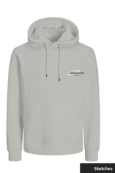 Jack & Jones Ανδρικό φούτερ με κουκούλα με λογότυπο - Boost