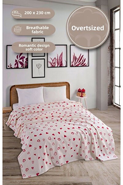 Acacia Battal Size Cotton Pique Bedspread 200X230 cm