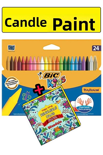Bic Erasable Crayon Box of 24 829772