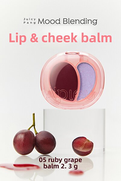 Missha A'Pieu Juicy-Pang Mood Blending Lip&Cheek Balm (05 Ruby Grape Balm)