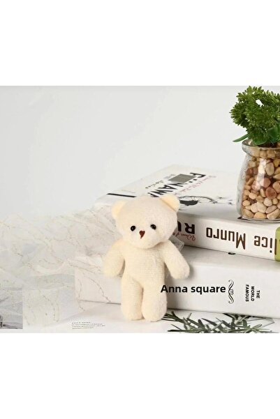 etxShop 2 Pieces Teddy Bear Gift Keychain Sweet Teddy Bear Bear Bag Pen Holder Can Be Attached to the Zipper End