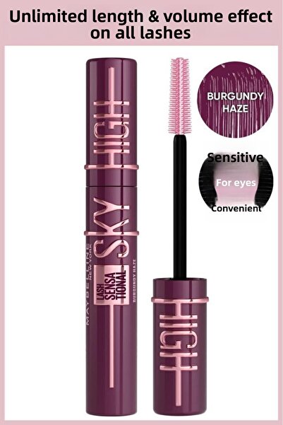 Maybelline New York ماسكارا لاش سينسيشنال سكاي هاي لتأثير الطول والحجم بلون ا...