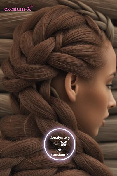 X-Pression شعر صناعي للتضفير الأفريقي والراستا 165 جرام 210 سم بني محمر رقم 6