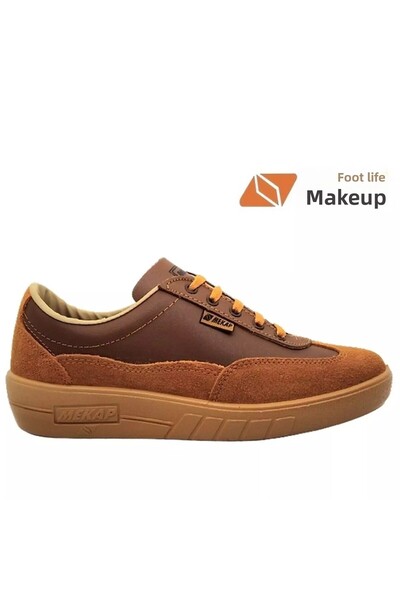 Mekap 100% Leather Yellow Genuine - Sturdy Durable Not Ojinal Steel Nose