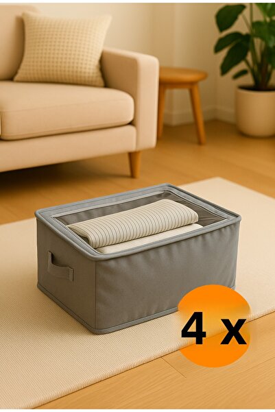 SER&YAT Underbed Set │ 18 Piece Organizer Set | Zippered Window Storage Organizers & Bags