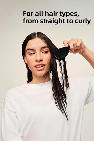 Tangle Teezer Βούρτσα μαλλιών Ultimate Detangler Mini Μαύρη