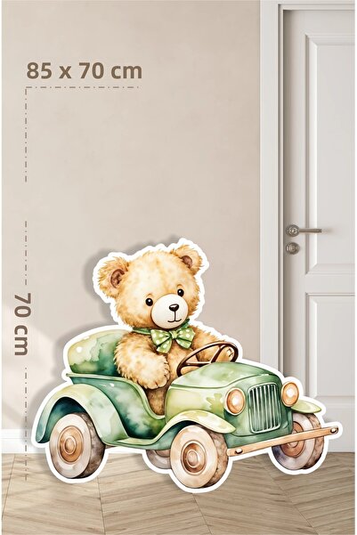 neşeli günlerim Trotinetă tematică cu ursuleț de pluș - Panou cu picioare de ...