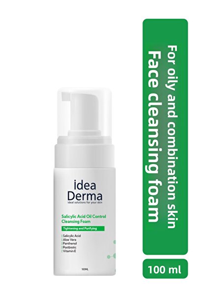 İdea Derma رغوة غسول الوجه بحمض الساليسيليك 100 مل