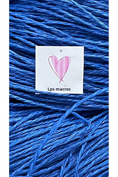 Makromİps Luxury Premium Paper Twine 2 mm 50 Gr Kraft Hand Knitting Twine Gif...