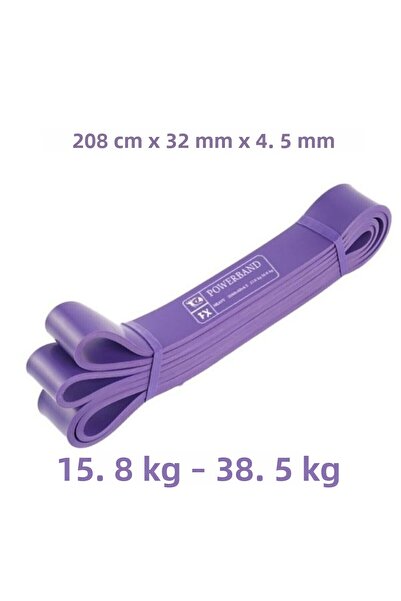 XTR Fitness Resistance Rubber Resistance Band and Exercise Rubber Purple X-Heavy Medium Hardness