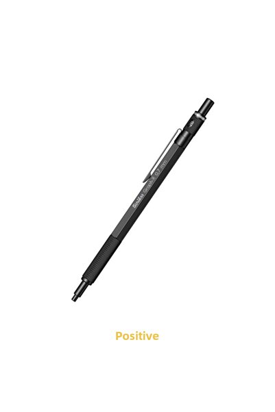 Scrikss Graph-X Versatil - 0.7 mm Black Matte, Transparent Ambassador