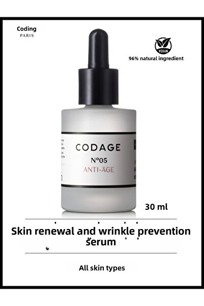 Codage Anti-Aging Skin Renewal and Anti-Wrinkle N ° 05 Face Serum - 30ml