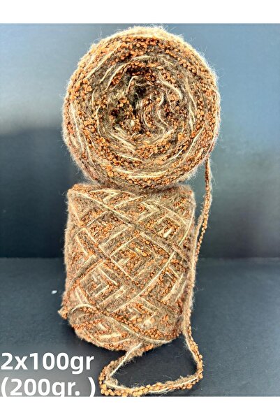 Ana&Kuzusu İplik Anakuzusu moher gros, amestec de taba buklet (3 straturi de ...