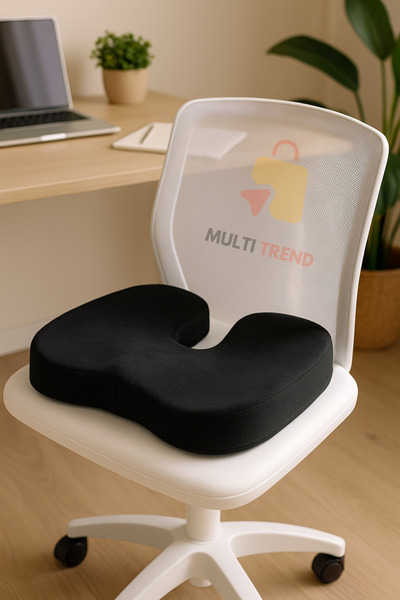 HASBY Visko Cocix Minder Oturma Minderi Orijinal Visco Coccyx Ortopedik Oturma Minderi Simidi Yastığı