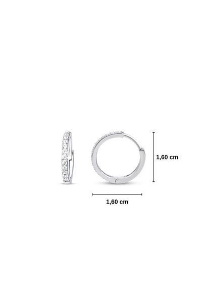 Keops Pırlanta 0.34 Karat Pırlanta Halka Küpe