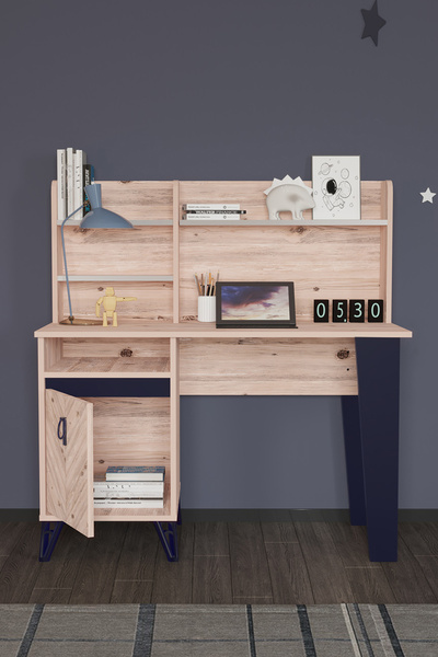 SANDALİE Arda 60x120 Cm Çalışma Masası Bilgisayar Masası Ofis Ders Yemek Masası Atlantik Çam