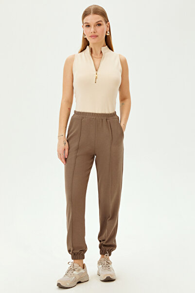 Allyco Джоггер з еластичним поясом і манжетами, зручний крій, трикотажні штани