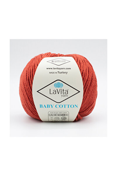 LaVita Yarn Βρεφικό βαμβακερό Amigurumi και πλεκτό νήμα 40% ακρυλικό 60% βαμβάκι 50gr (3103 ΠΙΝΑΚΙΔΙΚΟ)