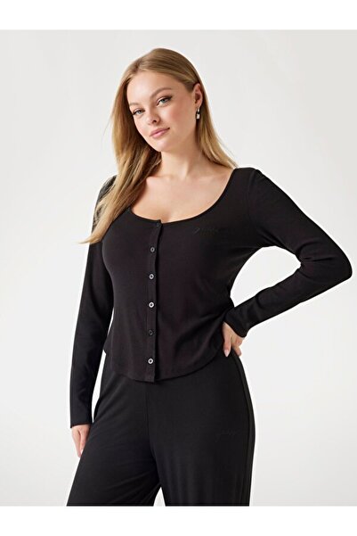 Guess Lia Kadın Modal Karışımlı Pijama Üstü