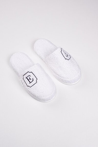 Ender Home E Harfli Havlu Terlik – Kaymaz Taban, Yüksek Su Emiciliği