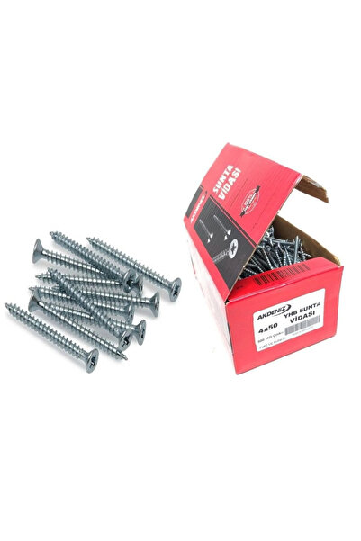 Akdeniz Sunta Vidası 3,5x40mm 500'lü Paket – Mobilya & Ahşap Uygulamaları içi...