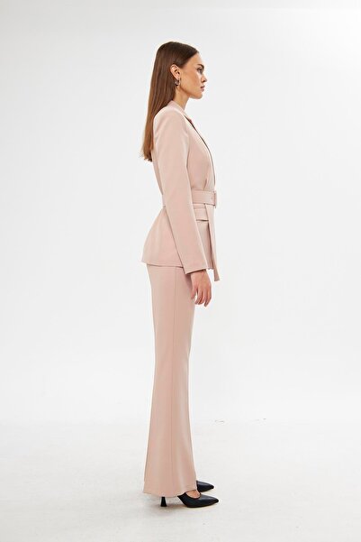 LOVELF Yaka Detaylı İspanyol Paça Takım