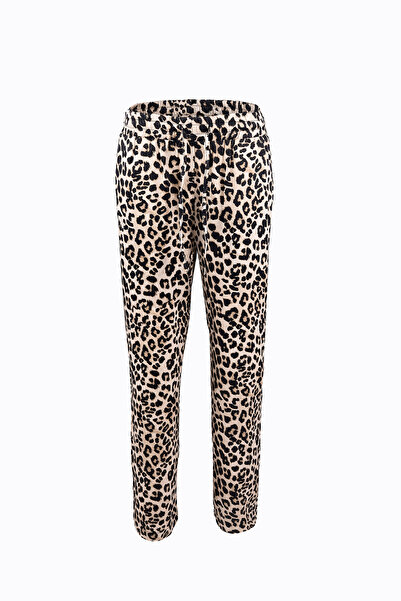 BELONGS TO HER Mia Leopar Dökümlü Pantalon