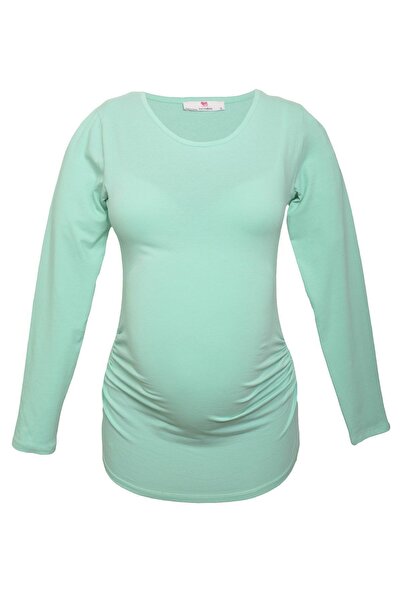 Luvmabelly 2301-2309 Pamučna majica dugih rukava za trudnice