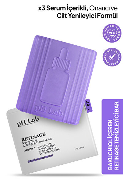 Ph Lab Phlab Retinage Cam Cilt Etkili Yüz Temizleme Barı