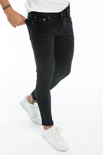 Dr Dnm Remix Ανδρικό τζιν Skinny Fit Lycra μαύρο μαύρο