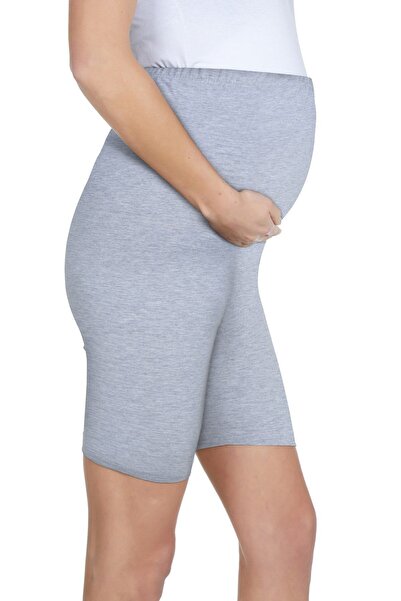 Luvmabelly Maternity 8028 Pamuklu Hamile Şort Tayt