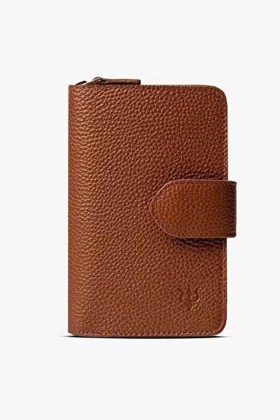 Getto Deri Amor Hakiki Deri Kadın Kişiye Özel İsim Baskılı Cüzdan