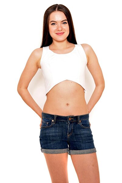 Palena Yaz054 -1 - Bela bluza sa prsima
