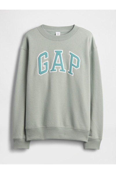 GAP Дамска светлозелена пуловер с лого